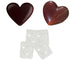 HEART SHAPE CHOCOLATE MOULD CAKE DECORATION CRAFT MOLD. PI737010