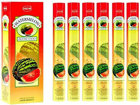 Watermelon Incense Sticks - HEM 20 Pack Bundle