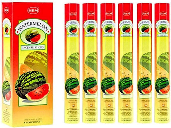 Watermelon Incense Sticks - HEM 20 Pack Bundle