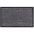 Heavy Duty Doormat - JVL Commodore Barrier, 120x170cm Grey Black