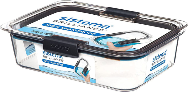 SISTEMA BRILLIANCE FOOD STORAGE CONTAINER BOX 2L. SIS55115