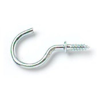 Chrome Cup Hooks - STAR PACK 8, 38MM 72506 Durable Storage Solution