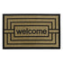 Vienna Doormat - JVL Assorted Design Rubber Backed 45x75cm