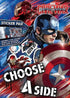Captain America Stickers - Official Sticker Pad CASTP