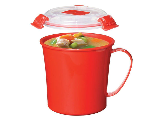 SISTEMA MICROWAVE SOUP MUG MEDIUM 656ML. SIS1107