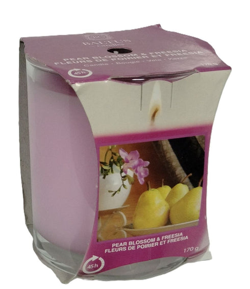 Pear Blossom Candle - Baltus Luxury Freesia Scent 170gm