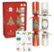 GIFTMAKER CHRISTMAS CRACKERS 8/PK - TRADITIONAL FOLIAGE. XAPGS503