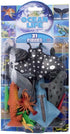 Ocean Life Toy Set - Explore 21 Sea Animals with HTI 1374220