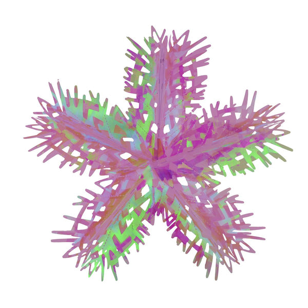 CHRISTMAS FOIL SNOWFLAKE 40CM - IRIDESCENT. DP56337