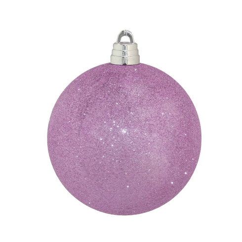 GIANT LILAC GLITTER BAUBLE 150MM. DP57235