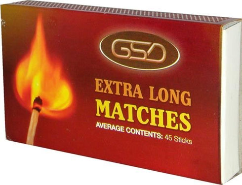 Extra Long Matches - GSD 12 Pack KD11262 for Safe Lighting