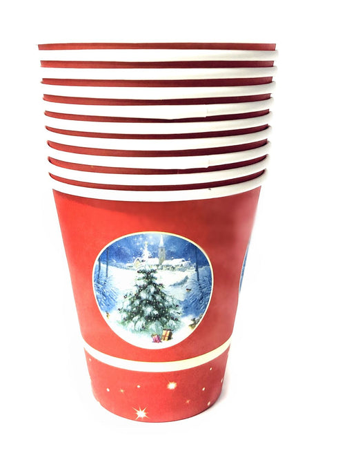 10 CHRISTMAS CUPS 9 OZ ( NEED TO LIST ). TA9766