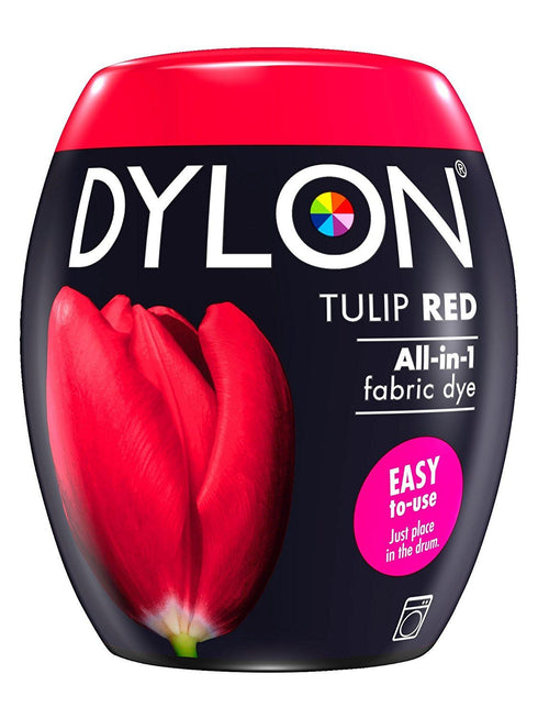 DYLON Fabric Dye Pod 350g - Tulip Red No. 36 for Vibrant Colors