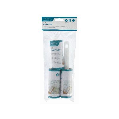 Lint Roller Set - ASHLEY with 2 Extra 1M Rolls | BB-LR100