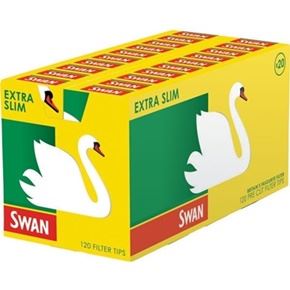 Extra Slim Filter Tips - SWAN SEST 20 Pack