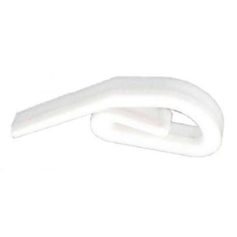 Plastic Curtain Hooks - FAST PAK VALUE 1208, 100 Pack FP1208