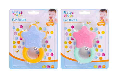 FIRST STEPS PLAYTIME BABY STAR RATTLE. PS682