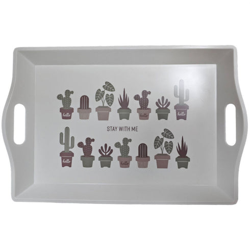 MELAMINE ASORTED RECTANGULAR TRAY 47 X 32CM. HUB1178