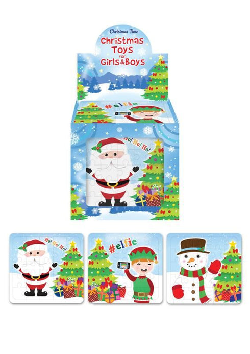 Christmas Mini Puzzles - HENBRANDT 25 Piece Jigsaw Set W35244