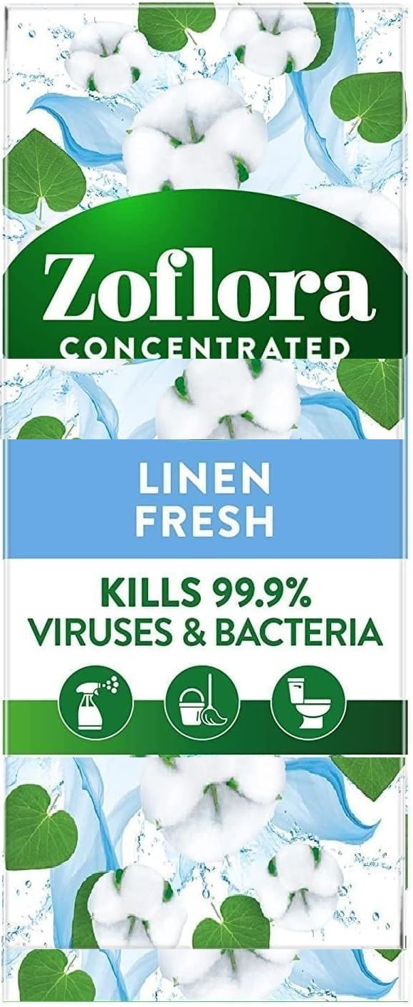 ZOFLORA LINEN FRESH CONCENTRATED DISINFECTANT LIQUID 250 ML. ZOF5M