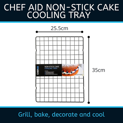 CHEF AID NON-STICK CAKE COOLING TRAY 23 X 35 CM. 10E00053