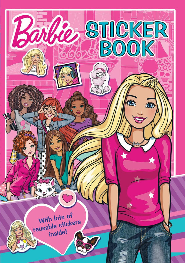 Barbie Sticker Book - Creative Fun with 3329/BASB Activity Set