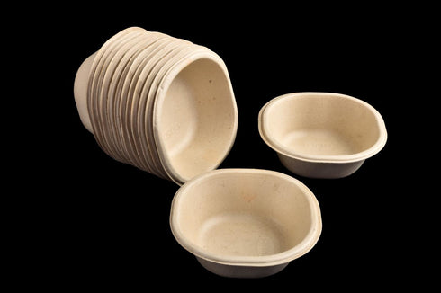 Biodegradable Party Bowls 180ml - Eco-Friendly Tableware