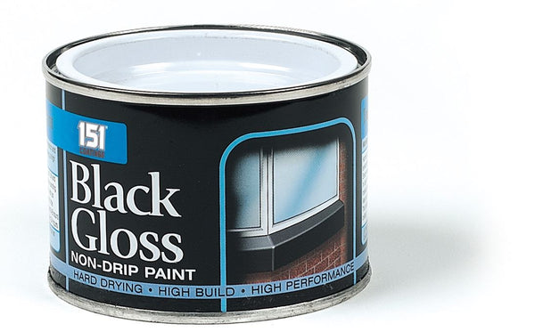 Black Gloss Paint - 151 Varnish Coating Tin 180ml | DY013A