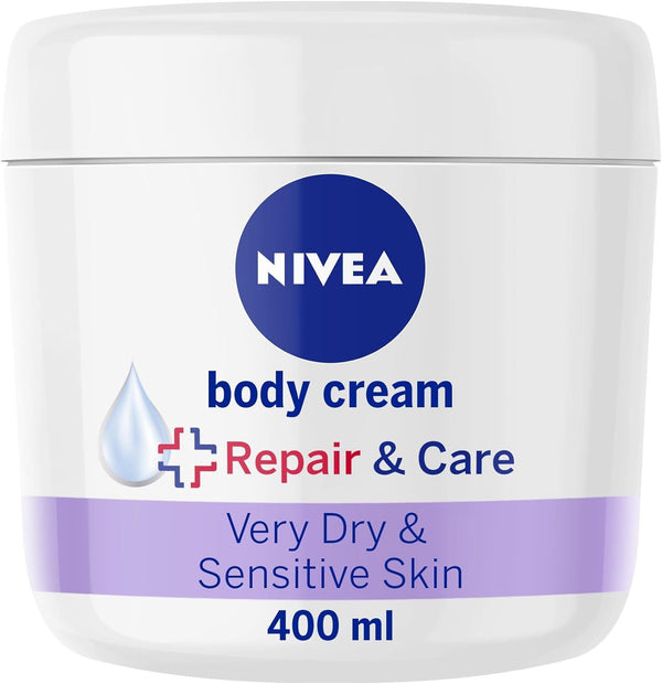 NIVEA BODY REPAIR & CARE CREAM 400ML JAR. TONIV515