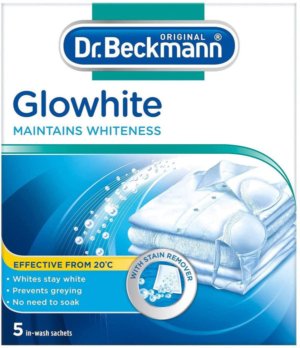 Glowhite Stain Remover - DR BECKMANN GLOWHITE 5x40g Pack