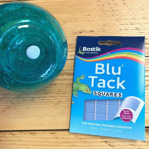 Blu Tack Adhesive Squares - Secure Hold for Home & Office