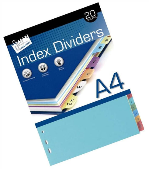 Index Dividers Pack - A-Z, 20 Count, T4059 Organize with Ease