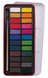 WORK OF ART 24 PCS WATERCOLOUR & BRUSH PAINT SET. TA7370