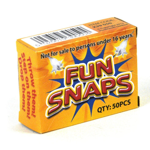 Fun Snaps Pack - HENBRANDT 50 Pack X39050 for Parties & Events