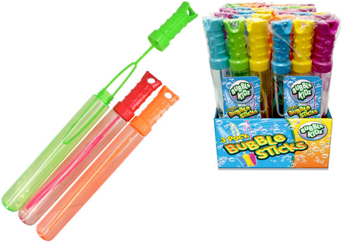 BUBBLE KIDZ BUBBLE SWORD / STICKS 60ML 3/PK. TY1354