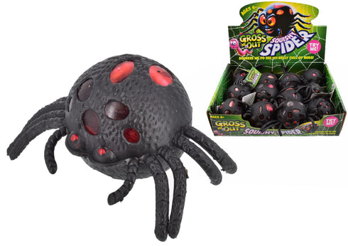 Squishy Spider Toy - GROSS ME OUT SQUISHY SPIDER TY1190