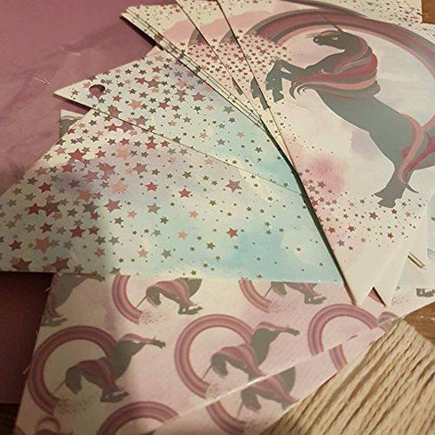 UNICORN DIY BUNTING 15 X 15. UN0014