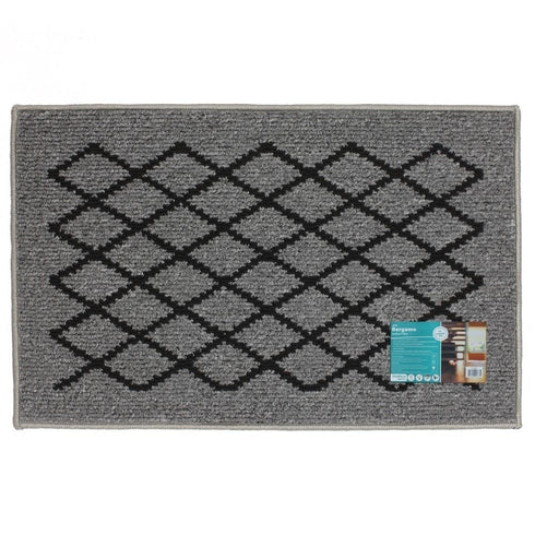 Machine Washable Doormat - JVL BERGAMO Indoor Mat 50x80cm