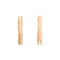 Birch Wood Chip Forks - Eco-Friendly 90mm Utensils (1000 Pack)