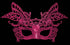 MASQUERADE MASK FUSCHIA. DP54823