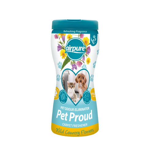 Pet Carpet Freshener - AIRPURE Wild Country Flowers 500gm