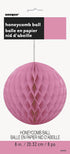 Hot Pink Honeycomb Pom Pom 8 Inch - UNI64252 Party Decor