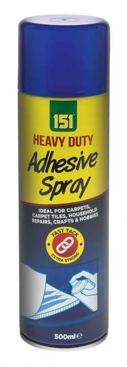 Heavy Duty Adhesive Spray - 151 Multipurpose 500ml Bonding Solution