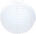 White Paper Lampshade 20cm - Elegant Home Decor JL2115