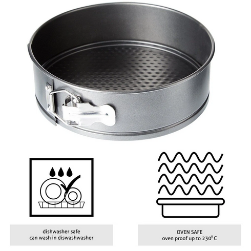 CHEF AID NON STICK SPRINGFORM CAKE PAN 23CM X 6.5CM. 10E10321