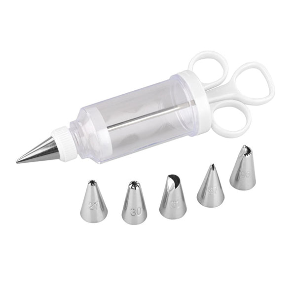 Icing Syringe Set with 6 Nozzles - TALA 10A09934