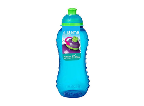 SISTEMA TWIST N SIP WATER BOTTLE 330ML. S780