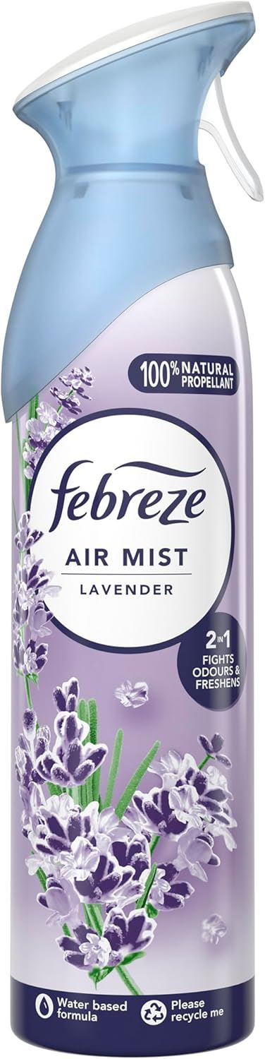 FEBREZE AIR FRESHENER SPRAY LAVENDER 185ML. HOFEB244