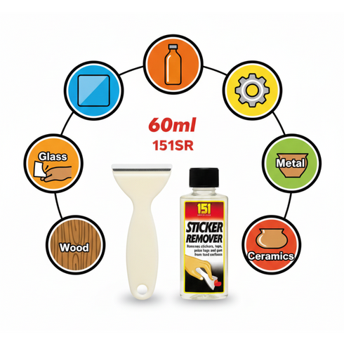 STICKER REMOVER KIT 60ML. 151SR