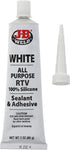 JB Weld White Silicone RTV 85G 31312 - All-Purpose Sealant